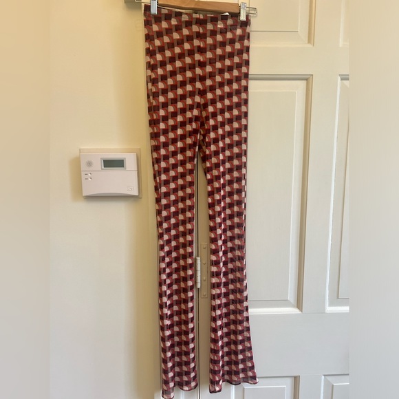 NWT Sheer Patterned Pant - Picture 2 of 4